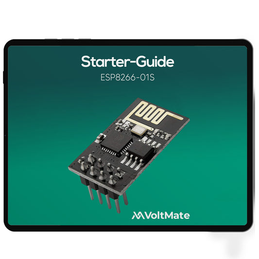 VoltMate ESP8266 ESP-01S WLAN WiFi Modul kompatibel mit Arduino und Raspberry Pi
