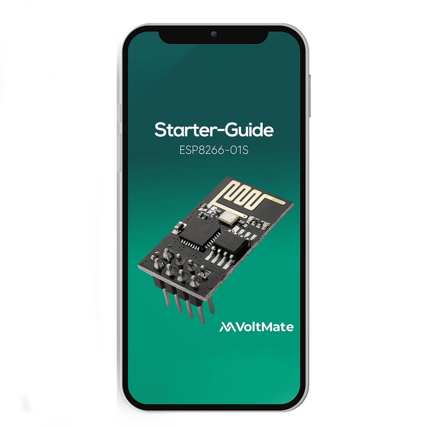VoltMate ESP8266 ESP-01S WLAN WiFi Modul kompatibel mit Arduino und Raspberry Pi